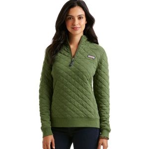 Allover quilted shep shirt